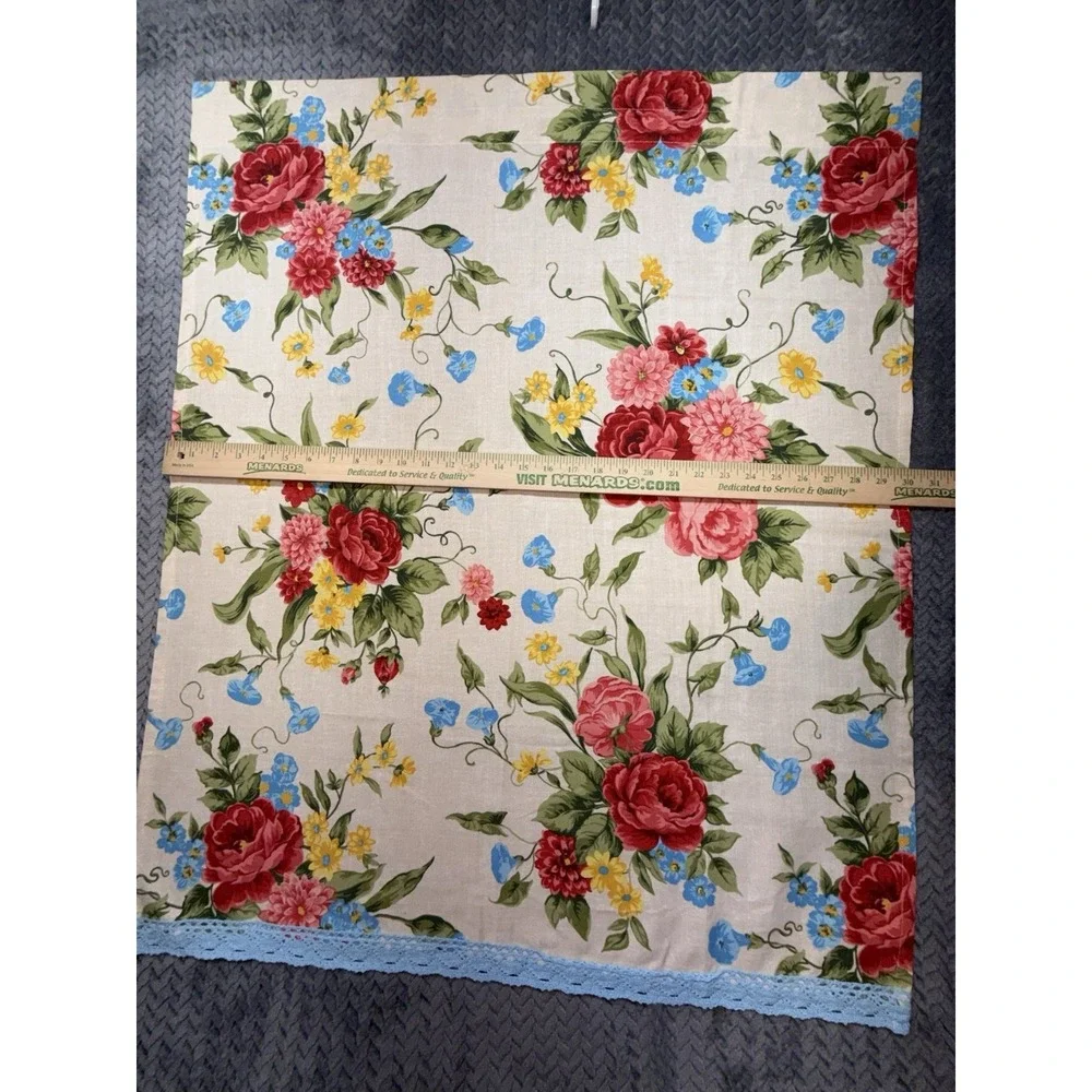 The Pioneer Woman Sweet Rose Curtains 30x36 2 piece set Discontinued Cottagecore